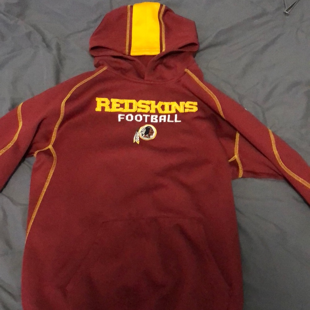 Youth large NFL Washington Redskins Reebok hoodie